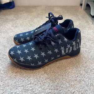 NOBULL Navy Star Pattern Trainers W9/M7.5